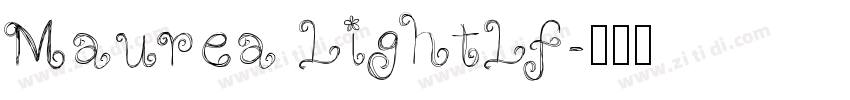 Maurea LightLf字体转换